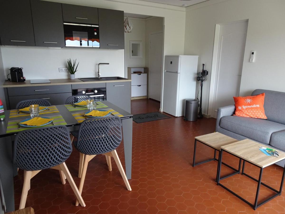 T3 150 M De La Plage, Climatisation, Piscine Et Parking Privatif - Le Lavandou Exterior foto